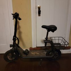 Phantomgogo Commuter R1 Seated - Electric Scooter With Charger And Keys -Foldable
