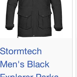 Stormtech Men’s Black 3Xl