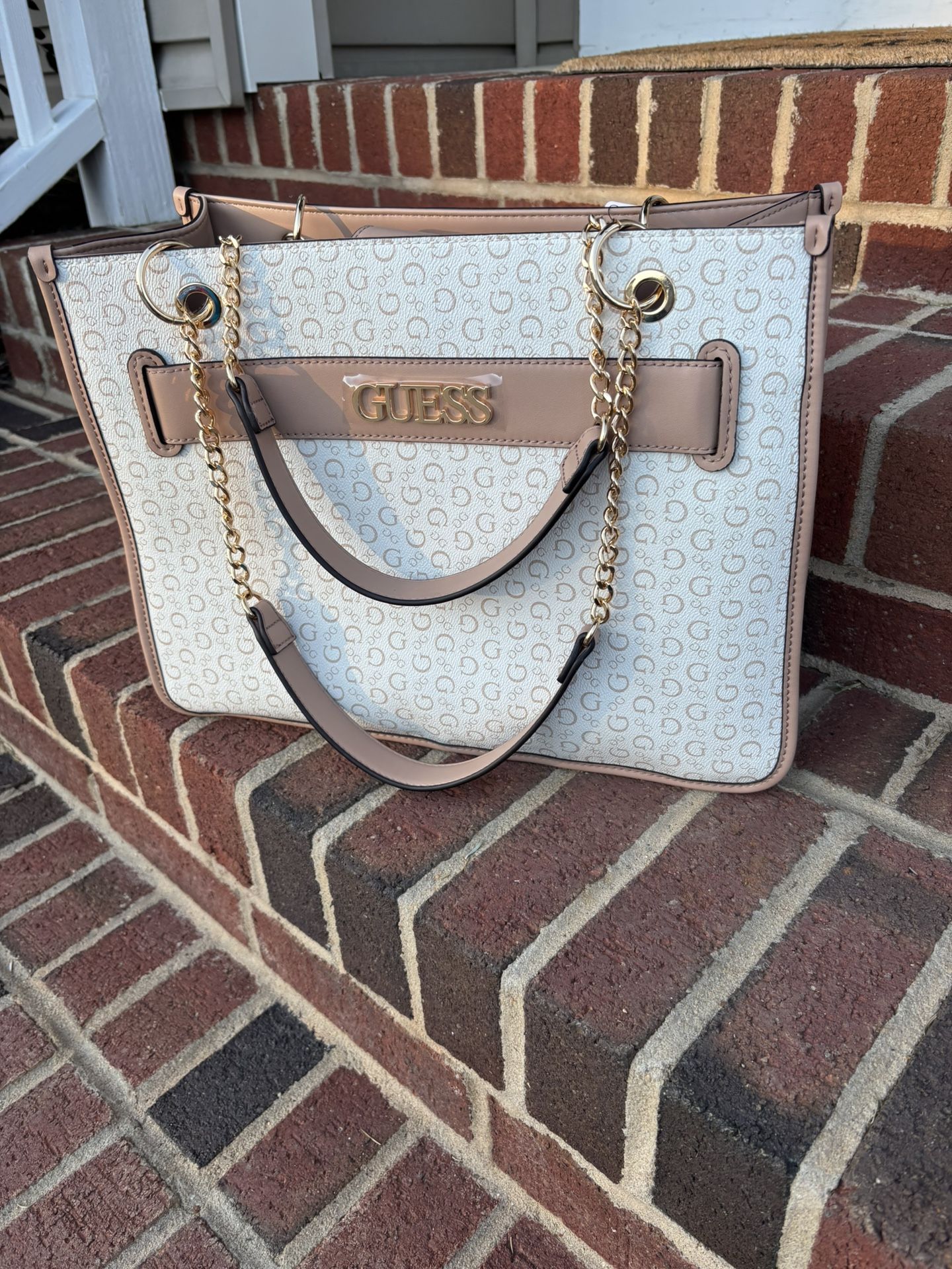 Tan Guess Bag