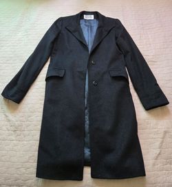 Vintage 80s 90s Bill Blass Signature Coat, 100% Pure Cashmere