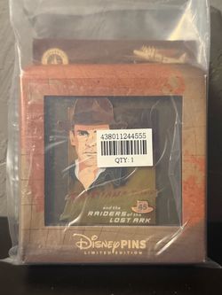 Disney Pins Indiana Jones and the Raiders of the Lost Ark 45th Anniversary Pin Limited Edition 1500