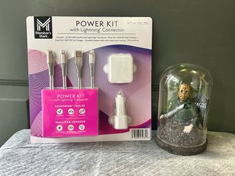 Member's Mark Lightning USB Power Kit: Car & Wall Charger & 2 Lightning Cables