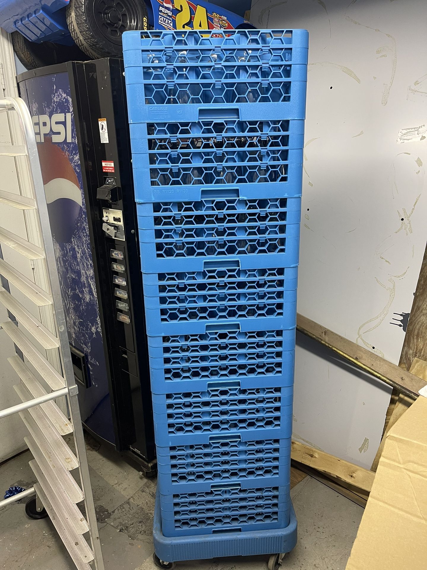 Racks With Glass Cops For Sale Business equipment