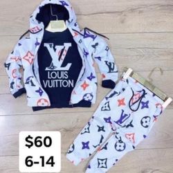 Girls 3 Piece Jogger