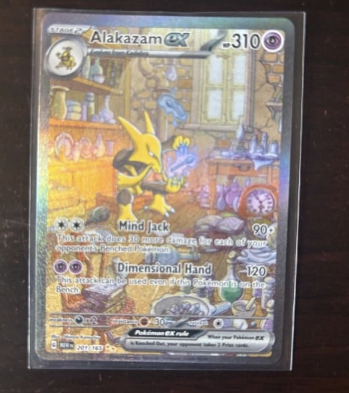 Alakazam Illustration rare 151 Nm
