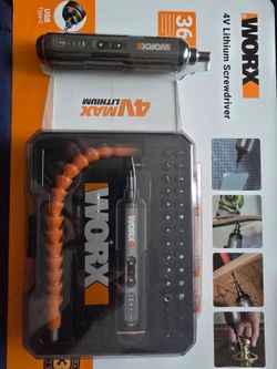 WX240L.3 WORX lithium screwdriver  new