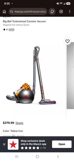 Dyson  vacuum