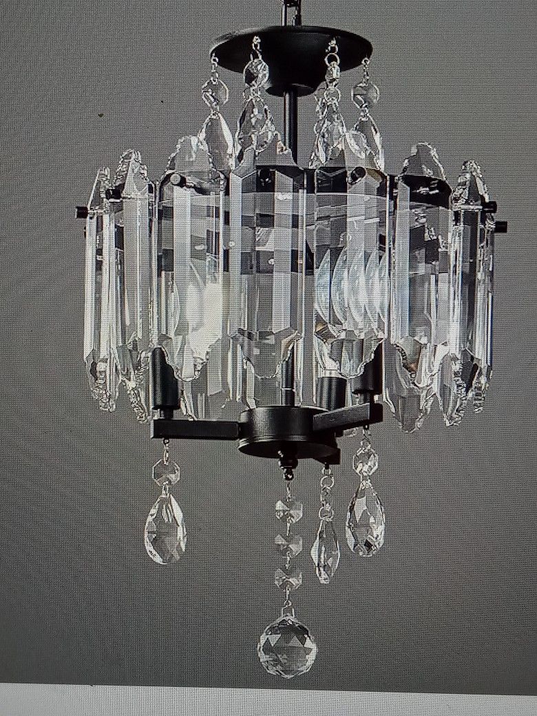 MODERN CRYSTAL CHANDELIER 4 KITCHEN, LIVING, DINING ROOMS, ENTYRWAY, BEDROOM, NEW.
