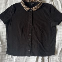 Forever 21 Cheetah Print Top