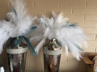Feather vases