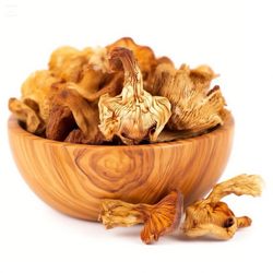 Dried Chanterelle Mushrooms Premium Grade, 2oz