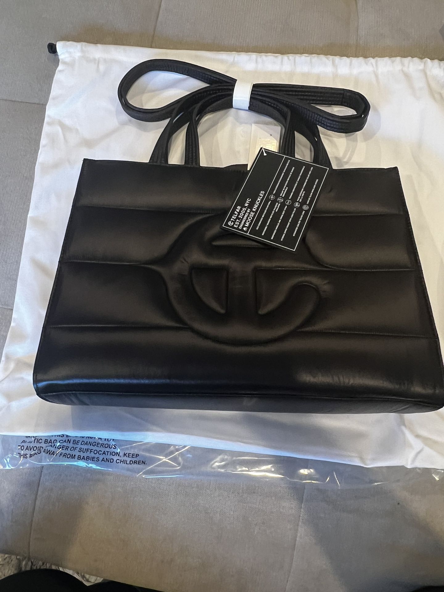 Telfar Black Puffer- Moose knuckle Collab