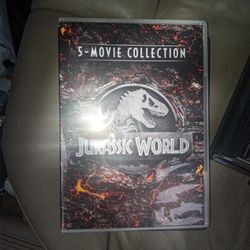 Jurassic Park 5 Movies , 5 DVDs