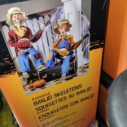 Animated Banjo Skeletons