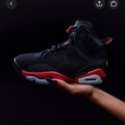 Jordan 6 Infrared Red salesman