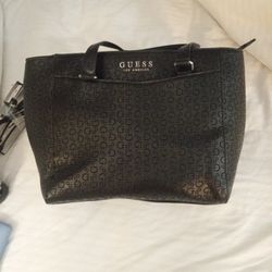 Guess Los Angeles Leather Handbag