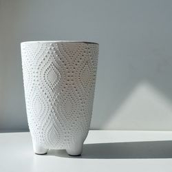 Glazed Ceramic Texture Plant Pot Stands/ Plant Planter/ Flower Pot Patio Garden