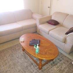 Two Couches In A Table $200