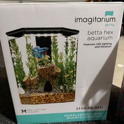 2.5 gallon fish tank