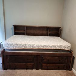 Twin Size Bed With Headboard
