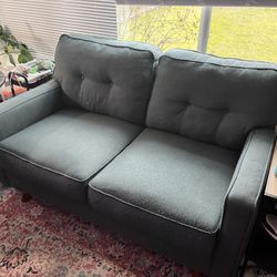 Turquoise Couch And Chair Set