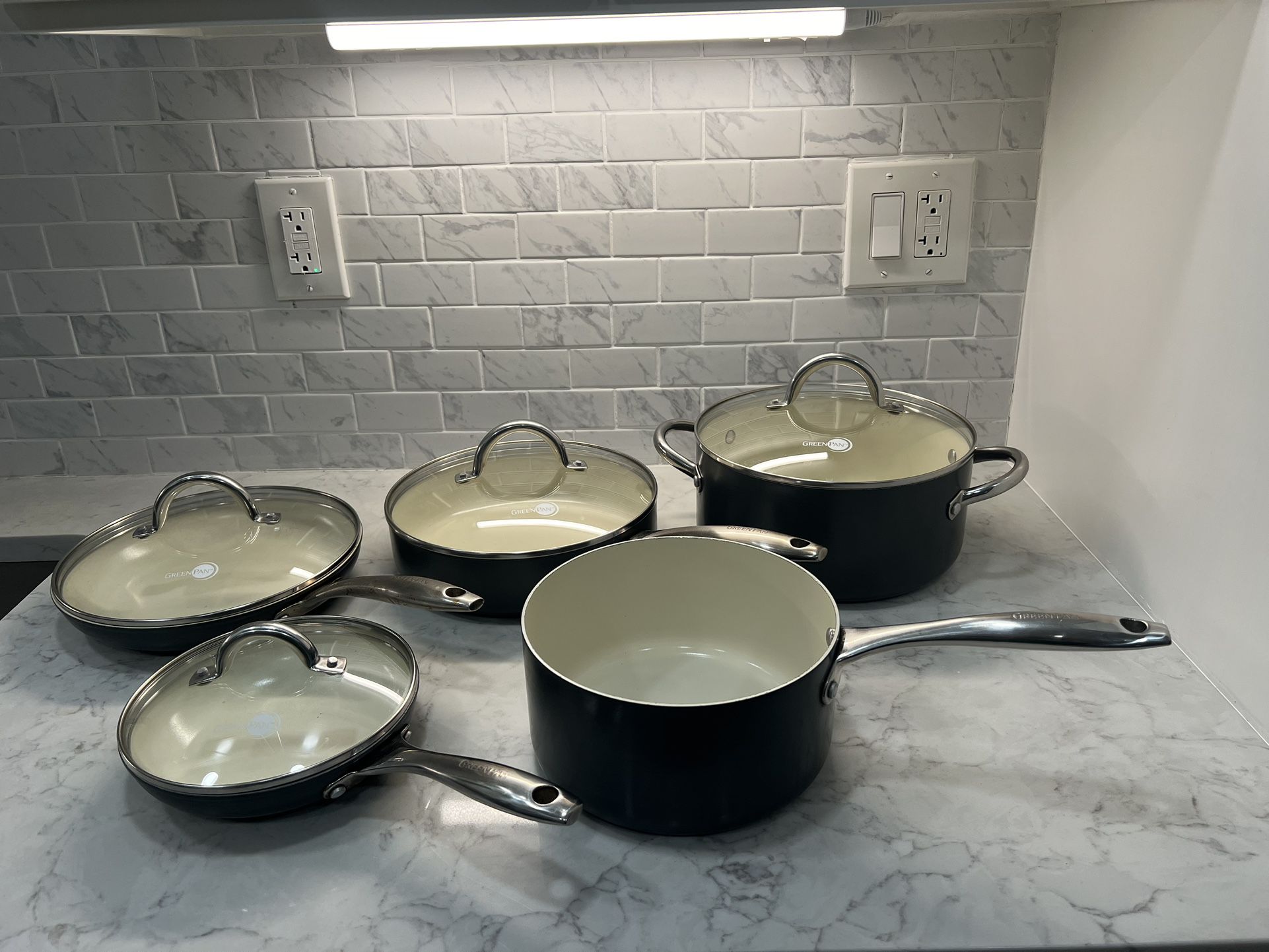GreenPan Ceramic Nonstick Cookware Set