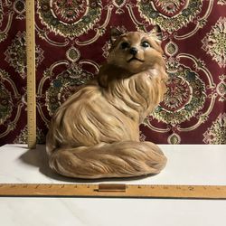 Large Ceramic Cat Statue