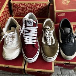 Vans Shoes (Size 4 M/5.5 W/35 EU)