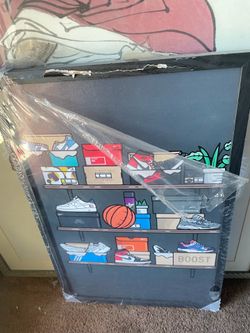Framed Sneaker Collection Wall Art - Sneakerhead Decor