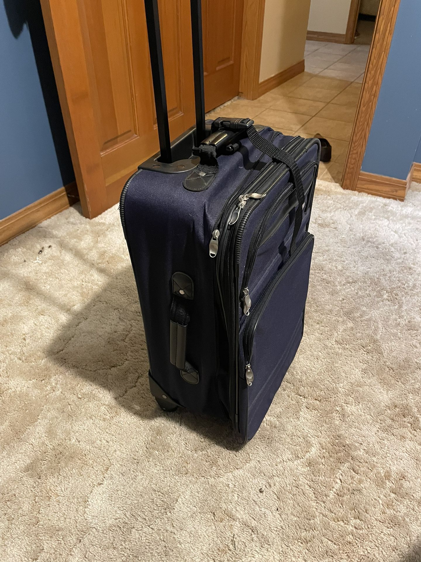Navy Blue Embark Suitcase