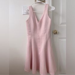 Club Monaco pink dress, size 00. (0-2 can wear)