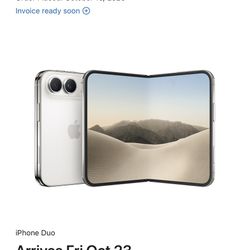 iPhone Duo 256GB White UNLOCKED Foldable Galaxy 