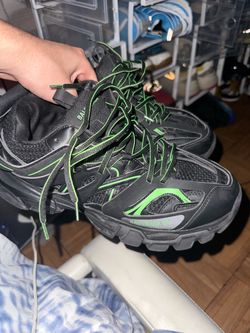 Balenciaga Track Sneakers Black Green