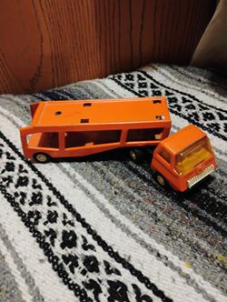 Orange Tonka  Car Carrier