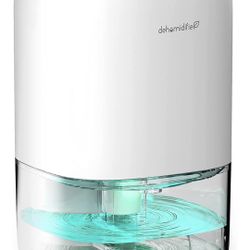 Dehumidifier Electric Dehumidifier for Home Small Dehumidifier Portable and Quiet Electric Mini Dehumidifier 2200 Cubic Feet 260 sq.ft (35oz 1000ml)