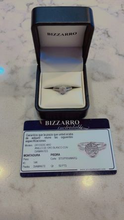 Solitaire White Gold 14KG