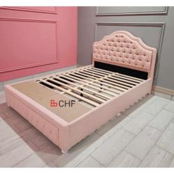 Twin Size Bed Frame  With Storage Drawer  - Mattress Sold Separately 