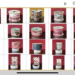 Christmas & Valentine Wired Ribbon
