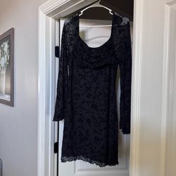 Short black dress