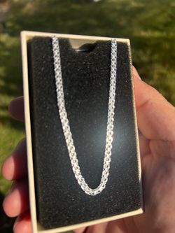 20” BENTONITE 925 STERLING SILVER