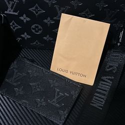 Louis Vuitton Gaston wearable wallet Monogram eclipse cancis