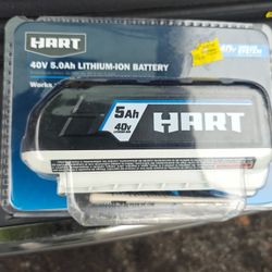 Hart 40v Battery