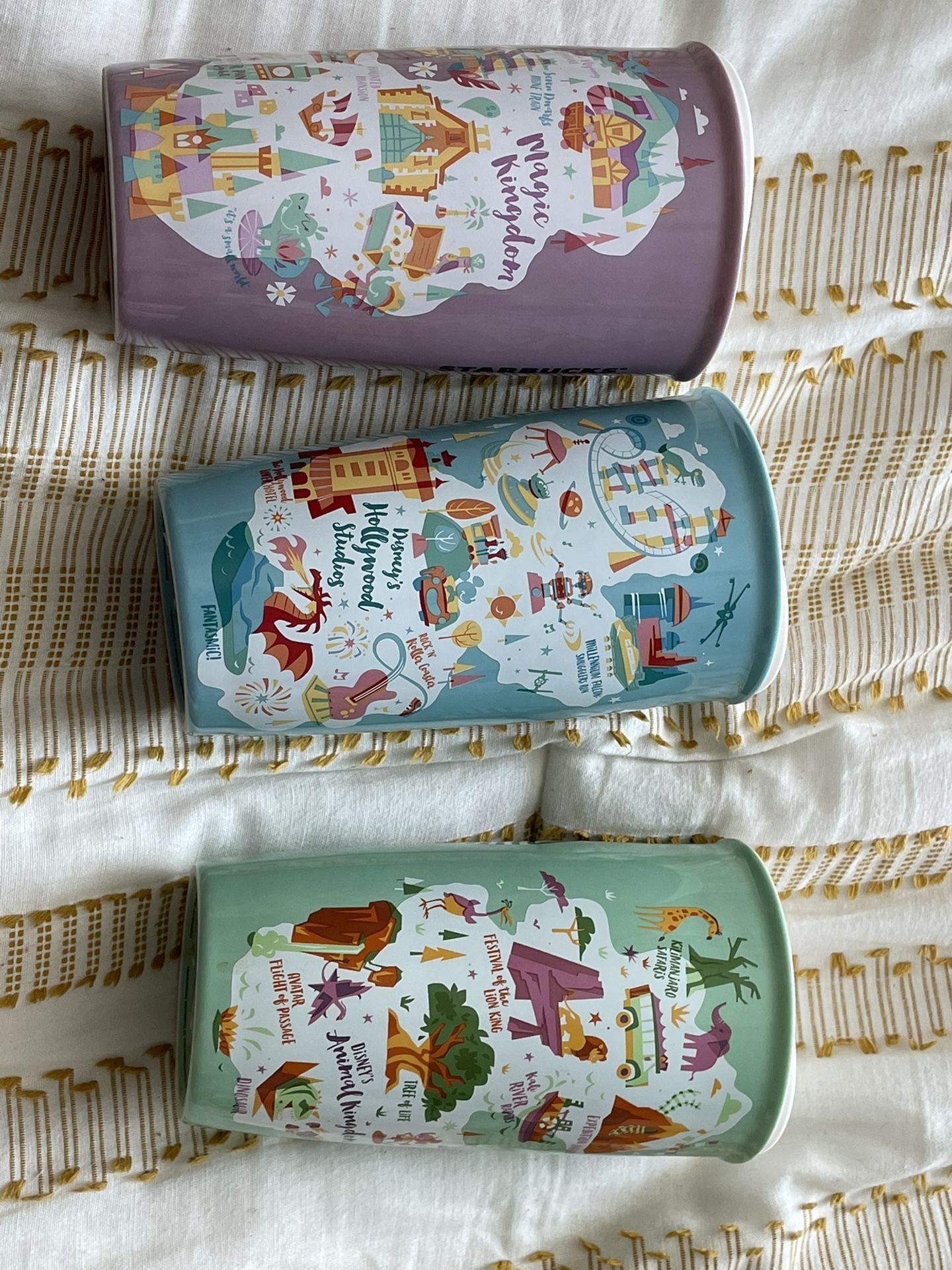 Disney Florida Starbucks Ceramic Mugs