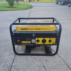 Champion 4000watt Generator 