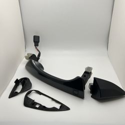 2015 Acura RDX Graphite Luster Metallic OEM FR RT Door Handle w/ Black Plastic Backing 