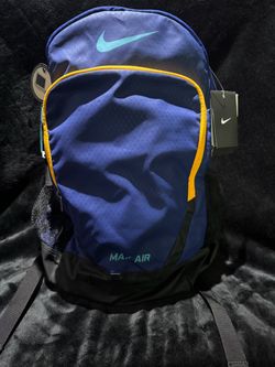 NWT Nike Team Training Max Air Backpack teal /Blue/Orange