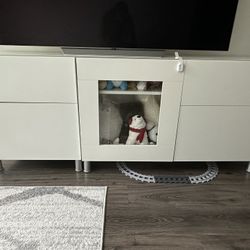 White Storage Cabinet