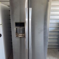 Kenmore Stainless Steel Refrigerator And Freezer