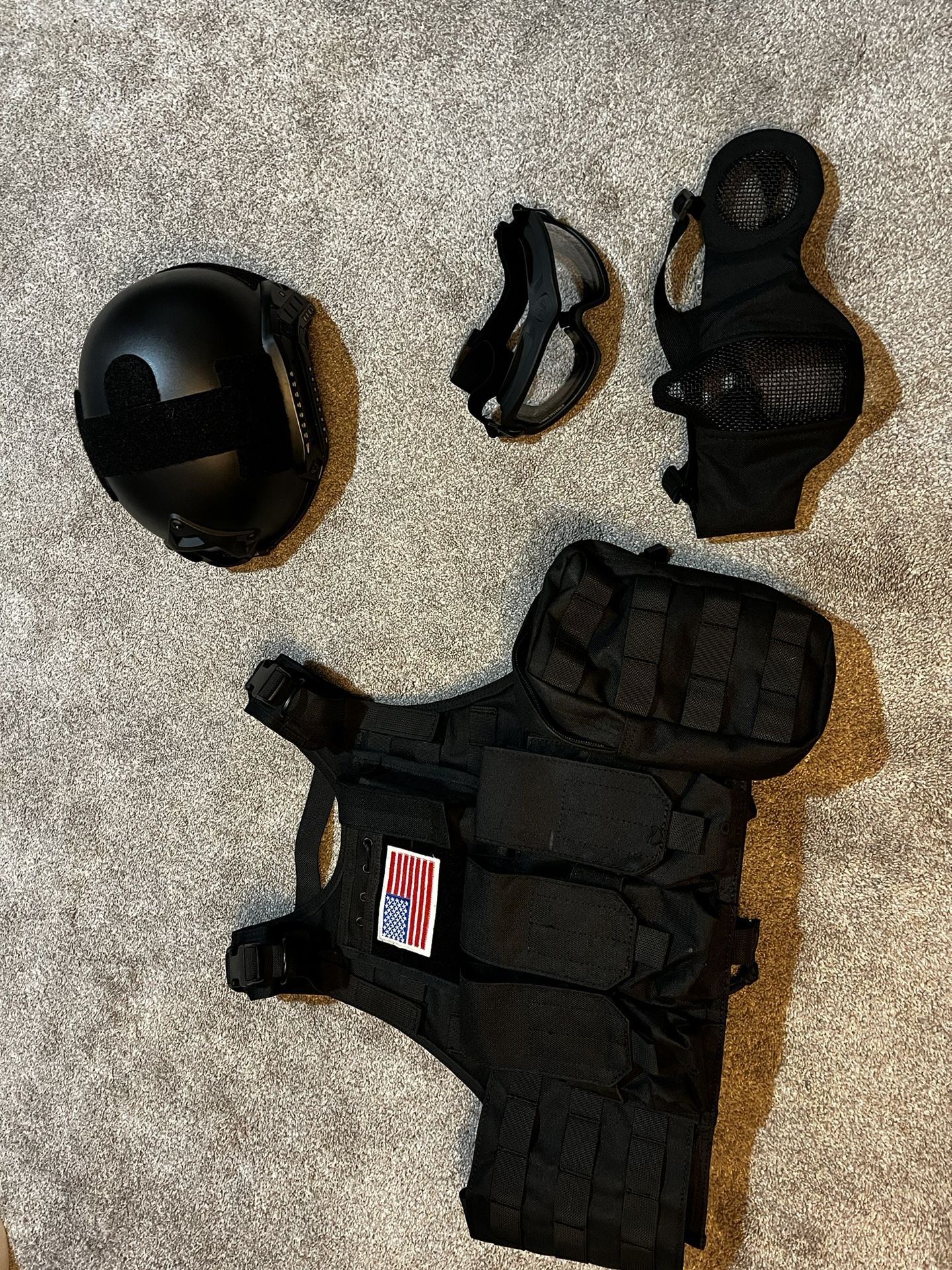 Airsoft Gear BLACK BUNDLE READ DESCRIPTION