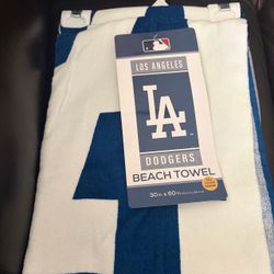 Los Angeles Dodgers beach towel